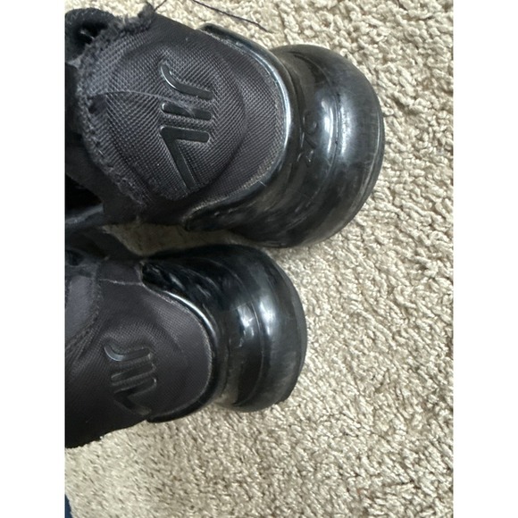 Nike Air Max 270 Black Running Shoes Sneakers Kids Youth Size 5.5Y - Picture 4 of 6